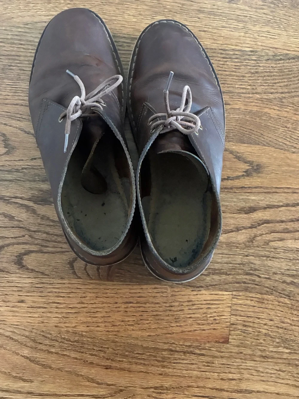 Clarks classic brown